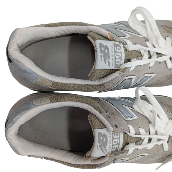 New‎ Balance 996 Shoes Mens Size 12 Made in USA Classic Retro Runner Suede Mesh - Picture 6 of 8